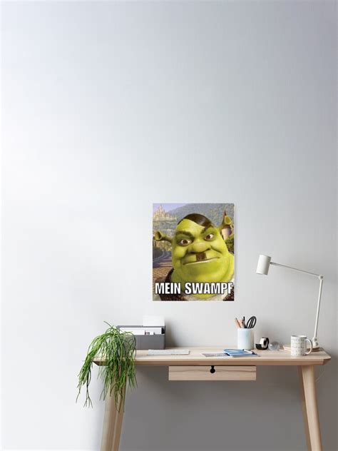Shrek Pun Poster By Desgintrend Redbubble