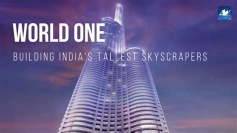 World One Tower Building Indias Tallest Skyscraper