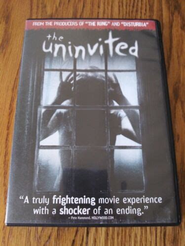 The Uninvited Dvd Sensormatic Packaging Widescreen