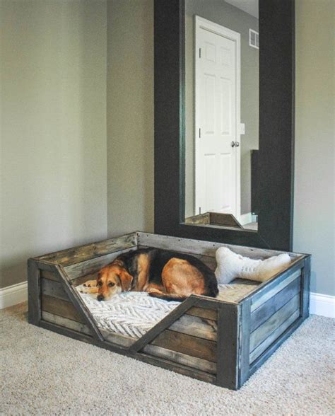 31 Creative Diy Dog Beds You Can Make For Your Pup Rustic Dog Beds
