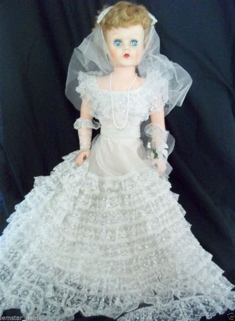 Betty The Beautiful Bride Doll Vintage 1950s With Original Box And