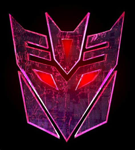 Design your own cool logo for free. Decepticon Purple Logo - Custom Wall Graphics