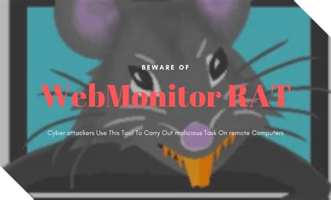 Remove Webmonitor Rat From Pc Cyber Security