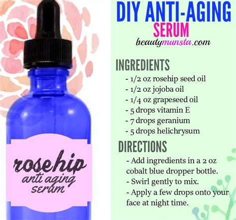 Powerful Diy Anti Aging Serum For Youthful Skin All Natural