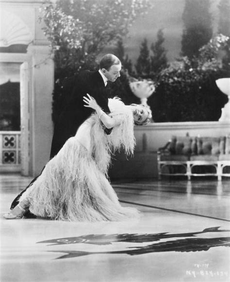 Fred Astaire And Ginger Rogers In A Dance Scene From The Musical Comedy
