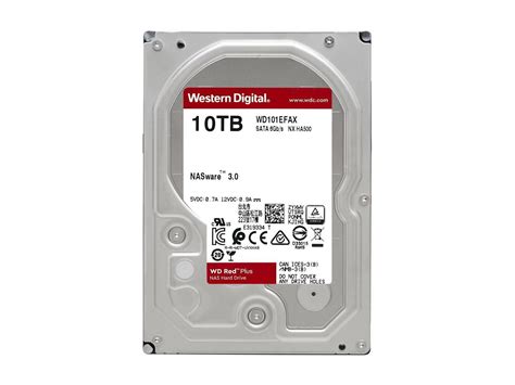 Wd Red Plus 10tb Nas Hard Disk Drive 5400 Rpm 35