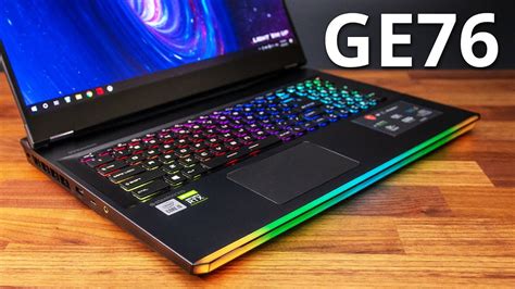 Msis Fastest Gaming Laptop Ge76 Review 💪💻 Youtube