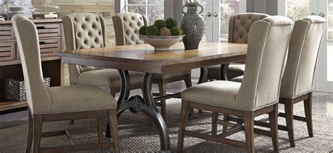 Latest dining room with furniture and walls. Pilgrim Furniture City | Dining Room