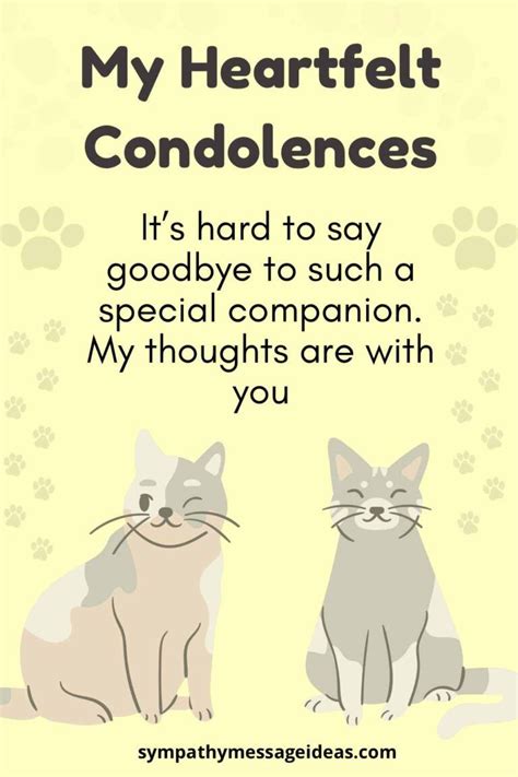 Pet Condolence Messages And Quotes Artofit