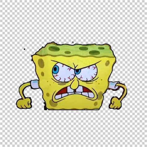 Angry Spongebob Png By Toxicgaming On Sketchers United