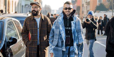 All The Best Milan Mens Fashion Week Street Style Comes In Pairs