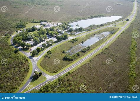 The Ernest Coe Visitor Center Everglades National Park Florida Stock