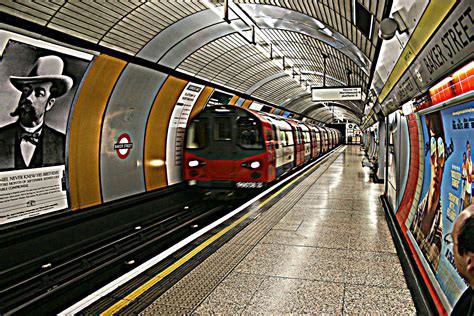 The Underground Train In London London Underground Train London