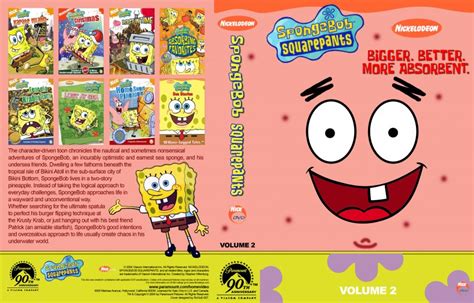 Spongebob Squarepants Season 2 Dvd Cover