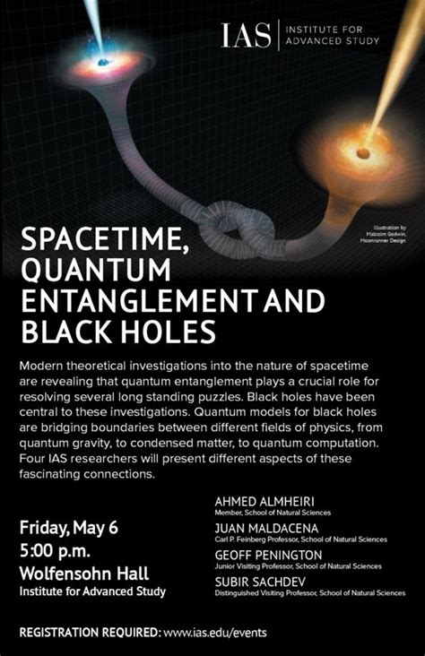 Spacetime Quantum Entanglement And Black Holes Events Institute