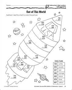 Worksheets, task cards, and math card games. 3-Digit Addition with Regrouping Coloring | Math ...