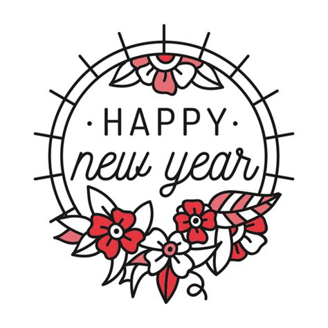 Awesome Badge Newyear Transparent Png And Svg Vector File