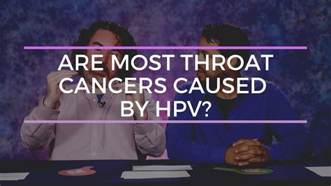 Are Most Throat Cancers Caused By Hpv Youtube