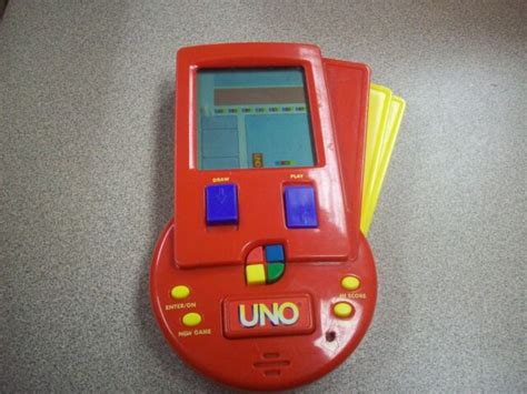 1999 Mattel Uno Handheld Game Ebay