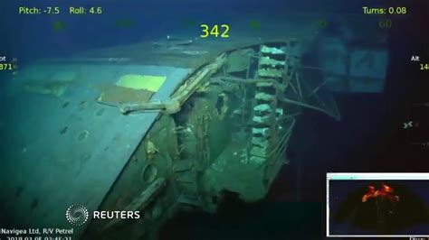 Aircraft Carrier Sunk In Wwii Discovered At Bottom Of Coral Sea Youtube