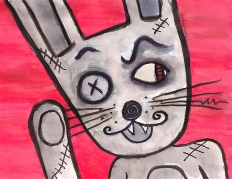 Stitched Up Bunny By Danialex On Deviantart