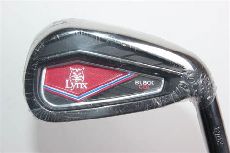 New Lynx Black Cat 4 Iron Golf Club Regular Flex Steel Shaft 1 Inch 39