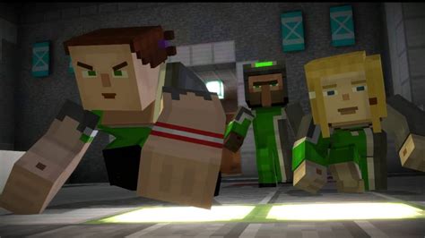 Minecraft Story Mode A Youtubers End Clip 1 Youtube