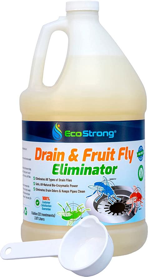 Fruit Fly Drain Treatment Drain Fly Eliminator All Natural Eliminates Gnats Sewer Flies