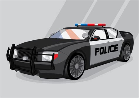 Artstation Police Car Artworks