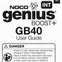 Noco Genius Gb40 Manual