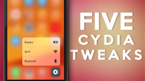 Top 5 Best Cydia Tweaks For Ios 9 933 Jailbreak Cydia Tweak Youtube