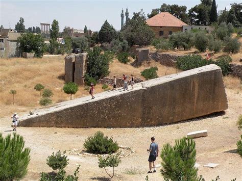 The Stone Of The South At Baalbek Lebanon Is The Largest Worked