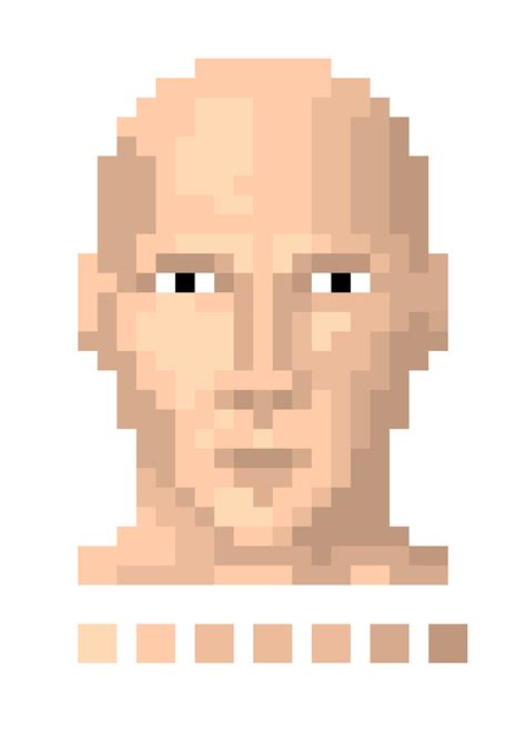 Pixel Art Head Pixel Art Maker