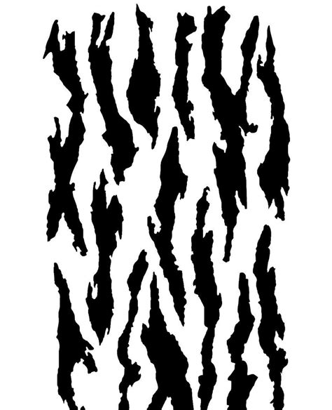 Tiger Stripe Camo Stencil Etsy