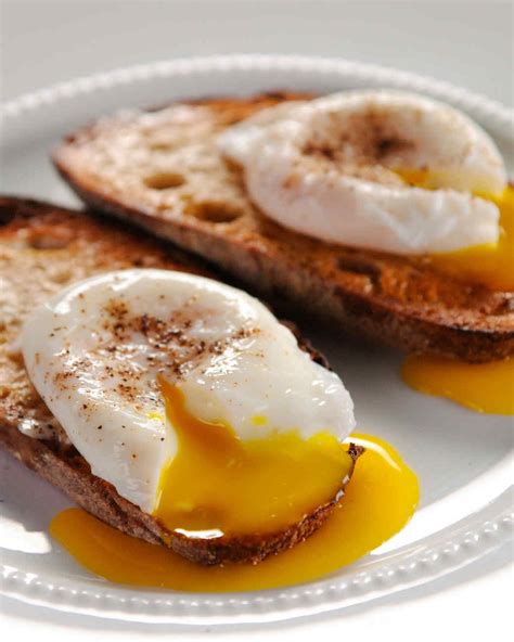 Poached Eggs Recipe Martha Stewart