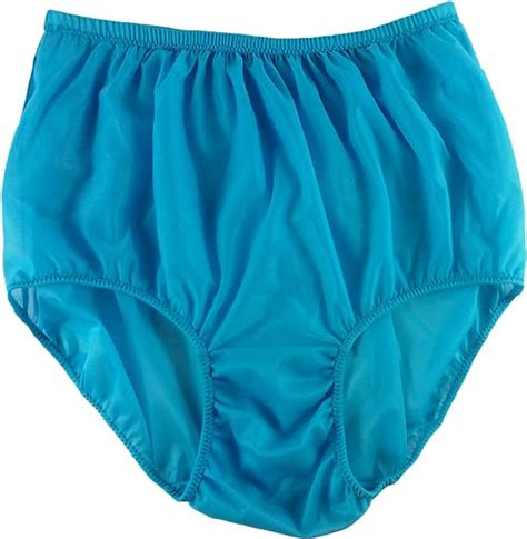 Ligth Blue Briefs Nylon Plain New Knickers Panties Underwear Lingerie Men Women Xxl Uk 20 Eu 48