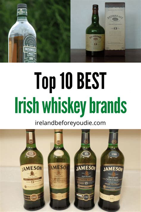 Top 10 Best Irish Whiskey Brands Of All Time Ranked
