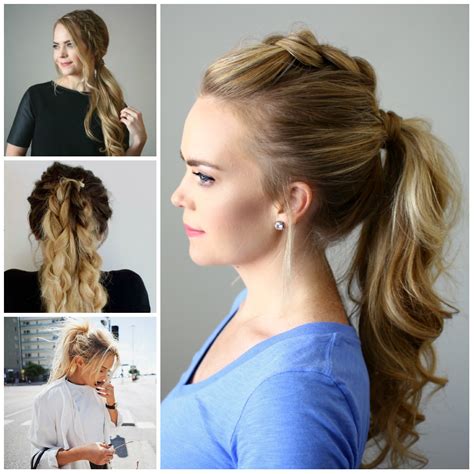 Effortless Messy Ponytail Hairstyles 2021 Haircuts Hairstyles And