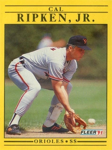 Baseball cards commemorating cal ripken jr.'s 2,131 consecutive games record. 10 Most Valuable 1991 Fleer Baseball Cards | Old Sports Cards