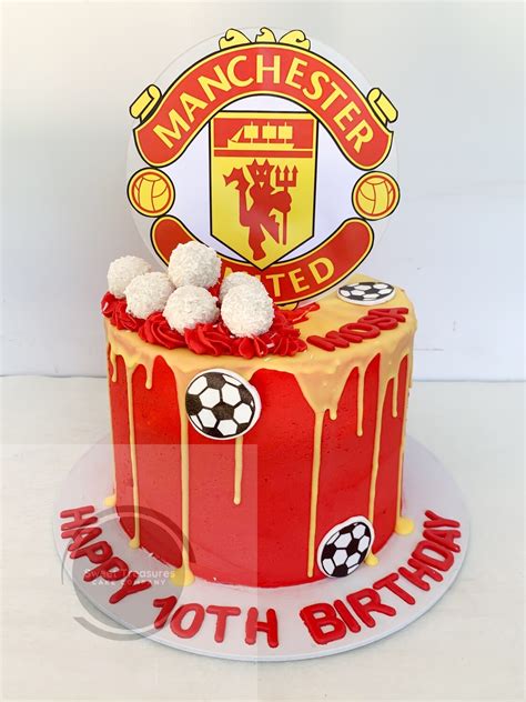 Manchester United Birthday Cake