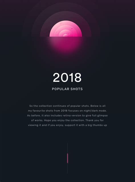 2018 Popular Shots Darknight Mode Apps And Web On Behance