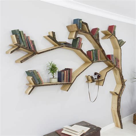 The Windswept Oak Tree Shelf Tree Bookcase Tree Shaped Bookshelf
