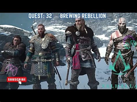 Brewing Rebellion Assassin S Creed Valhalla Gameplay Oxfendescire Quest HD YouTube