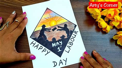 Hello friends today i'm show you how to draw happy labour day and stop child labour poster step. Labour Day Drawing | International Workers Day Poster ...