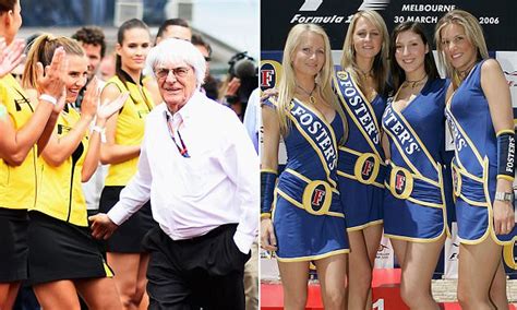 bernie ecclestone slams f1 s decision to axe ring girls daily mail online