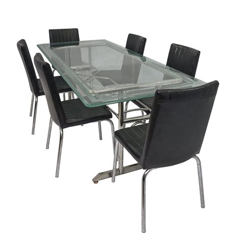 Glass Top Dining Table 4 Seater At Rs 28000set Dining Set In Jaipur