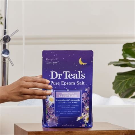 Dr Teals® Lavender And Chamomile Epsom Salt Melatonin Sleep Soak 3 Lb