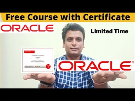 Oracle Database Free Course With Certificate Sql Pl Sql Free Course Sql Developer Mysql