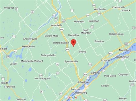 Mccarleys Corners Ontario Area Map More