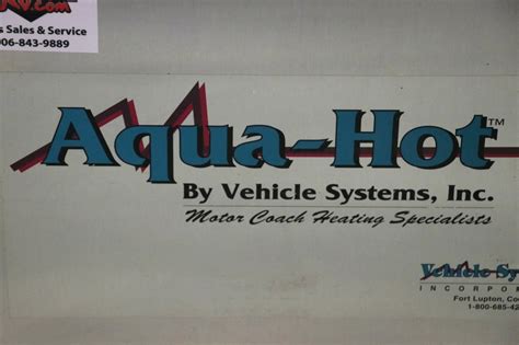 Get similar new listings by email. RV Appliances USED RV AQUA-HOT AHE-100-02S HEATING SYSTEM ...